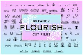 86 Fancy Flourish Cut Files Graphic By Gentlemancrafter Creative Fabrica