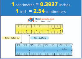 Centimeters to Inches Converter - MarkCalculate