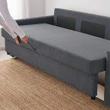 Harga sofa bed ini sekitar 7 juta rupiah. Friheten 3 Seat Sofa Bed Hyllie Dark Grey Ikea