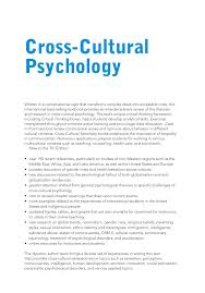 pdf cross cultural psychology