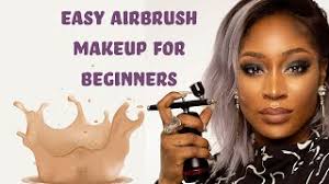using airbrush makeup is much easier