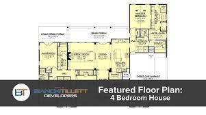 Featured Floor Plan 4 Bedroom House