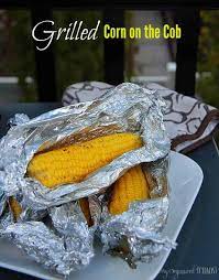 Grilled Corn On The Cob My Organized Chaos gambar png