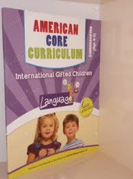 american core curriculum İnternational