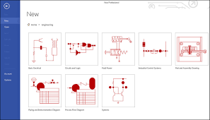 basic diagrams in microsoft visio 2016