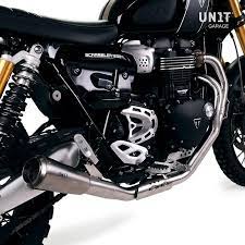 gp style low exhaust triumph 1200xc xe