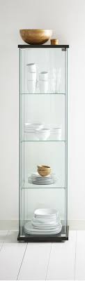 Detolf Glass Door Cabinet White 163