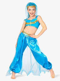 s 3 piece genie costume set