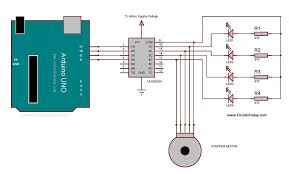 arduino stepper motor interfacing using
