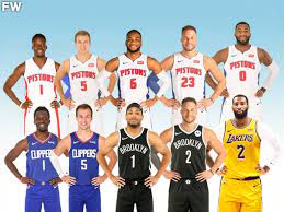 2019-20 Detroit Pistons Starting Lineup ...
