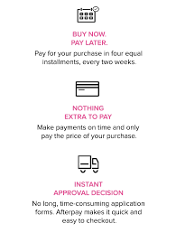 afterpay landing page toofaced