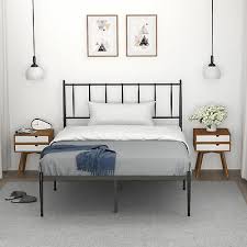 full twin size metal platform bed frame