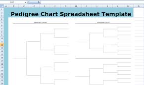 Get Pedigree Chart Spreadsheet Template Excel Spreadsheet