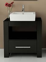 How much does the shipping cost for bathroom vanity vessel sink? Black And Espresso Bathroom Vanities Bathgems Com