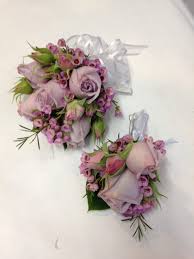 Light Lavender Corsage And Boutonniere