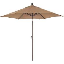 9 Push Tilt Umbrella Sesame Outdoor