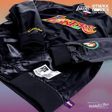 Shop los angeles lakers jackets at fansedge. Takashi Murakami Designs Los Angeles Lakers X Mitchell Ness Merch For Complexcon Kicksonfire Com