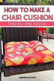 how to make a chair cushion
