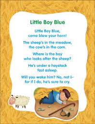 little boy blue clic nursery rhyme