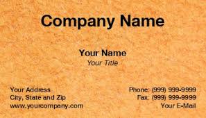 carpet installer business cards page