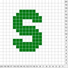 Spartan S Knitting Chart For Msu Knitting Charts Knitting
