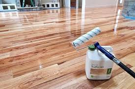 how to stain a wood floor a