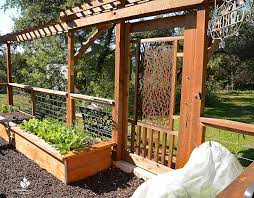 Enclosed Raised Bed Garden Design