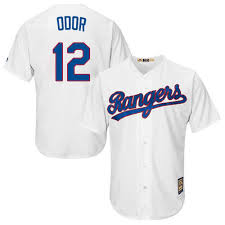 Majestic Authentic Rougned Odor Mens White Mlb Jersey 12