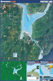 Navionics Premium Hotmaps Waterproof Paper Portage Lake