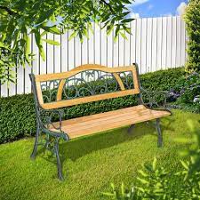 3 Seater Kathi Wooden Garden Bench With
