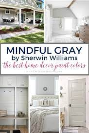Decor Paint Colors Mindful Gray