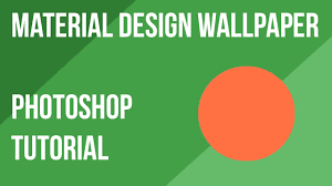 How To Make A Material Design Wallpaper In Photoshop Photoshop Tutorial Photoshop Cs6