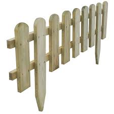 Rowlinson Picket Fence 40cm Garden B M