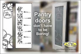 Frosted Glass Pantry Doors Can Be