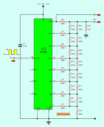 Digital Logarithmic Sweep Signal Generator Circuit