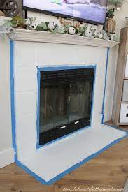 Diy Fireplace Makeover Paint Fireplace
