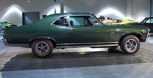 Fathom Green 1969 Gm Chevrolet Nova