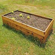 cedar raised garden bed 2 x 4 x 15
