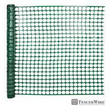 100 Ft Outdoor Snow Fence Plastic