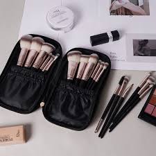 makeup brushes with case 18 pcs