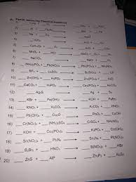 Balancing Chemical Equations Ch O2