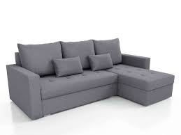 Corner Sofa Bed Foster Grey Dako