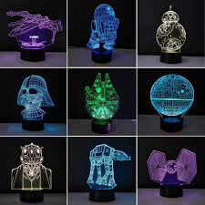 Star Wars Creative 3d Nights Lamp Star Wars Night Light 3d Night Light Led Night Light