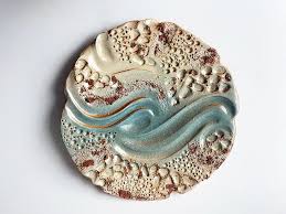 Beach Trails Decorative Ceramic Plate