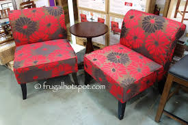The 283 is fully customizable in our vast array of fabrics. Costco Avenue Six 3 Pc Chair Table Set 279 99
