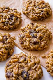 soft chewy oatmeal raisin cookies