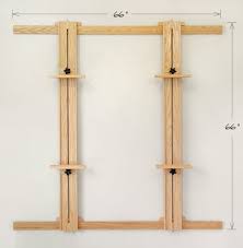 Model 166 Wall Easel Red Oak Paper