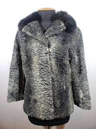 Fur Coat Made Of Sheep Fur