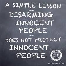 Disarming Innocent People - Does Not Protect Innocent People ... via Relatably.com