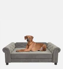 extra large pet sofa size in grey